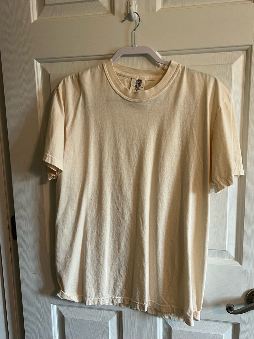 Comfort Colors Short Sleeve Tee in Soft Cream